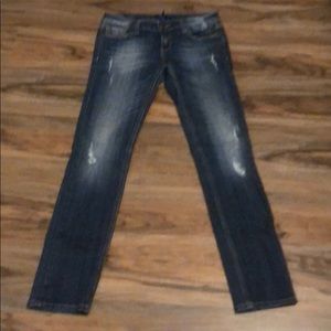 Vigoss the Dublin skinny jeans w factory distress